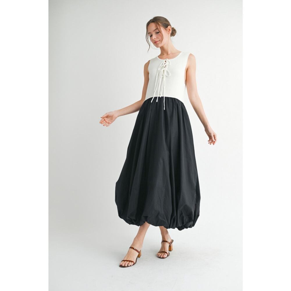 JODIFL PUFF DRESS - Picture 2 of 5